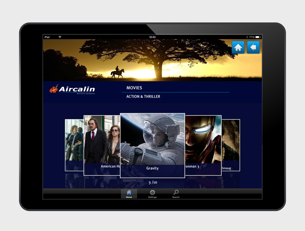 ACI IFE GUI screen designs (Board Connect - Tablet)
